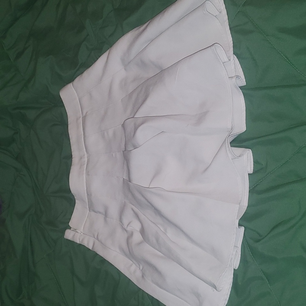 White XS Tennis Skirt